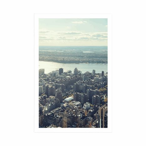 POSTER CHARMING CENTER OF NEW YORK CITY - CITIES - POSTERS