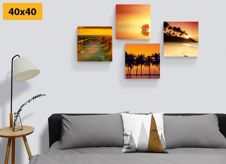 BILDER-SET SCHÖNHEIT DER MEERESLANDSCHAFT - BILDERSETS - BILDER