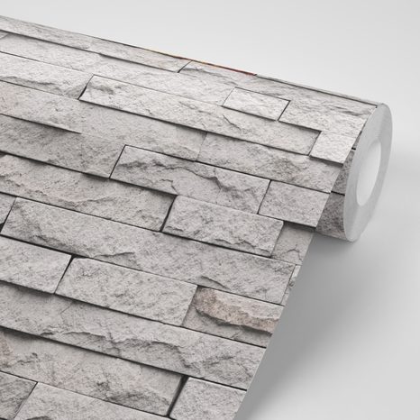 FOTOTAPETA STYLOVÝ KAMENNÝ OBKLAD - TAPETY S IMITACÍ CIHLY, KAMENE A BETONU - TAPETY