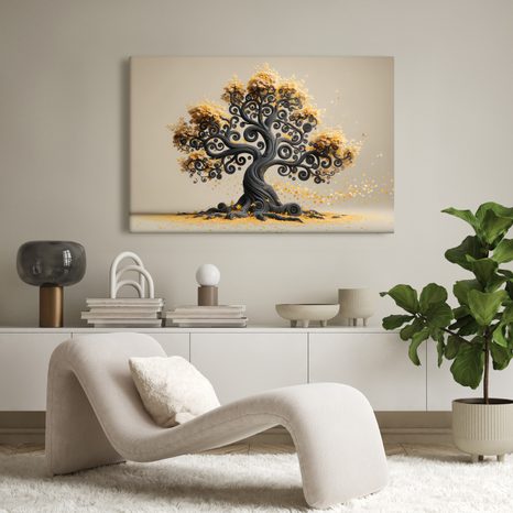 OBRAZ MYSTICKÝ STROM ŽIVOTA - OBRAZY STROMY ŽIVOTA - OBRAZY
