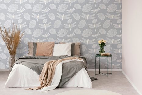 CARTA DA PARATI – LIBELLULE VOLANTI - CARTA DA PARATI ANIMALI - CARTA DA PARATI