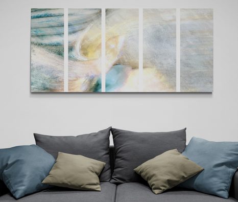 5-RÉSZES KÉP MODERN ABSZTRAKCIÓ - ABSZTRAKT KÉPEK - KÉPEK