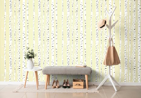 SAMOLEPÍCÍ TAPETA BŘEZOVÝ LES - SAMOLEPÍCÍ TAPETY - TAPETY