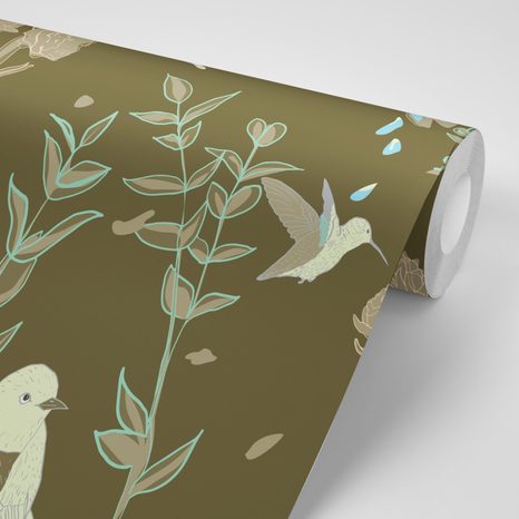 ÖNTAPADÓ TAPÉTA VIRÁGZÓ ERDŐ - ÖNTAPADÓ TAPÉTÁK - TAPÉTÁK