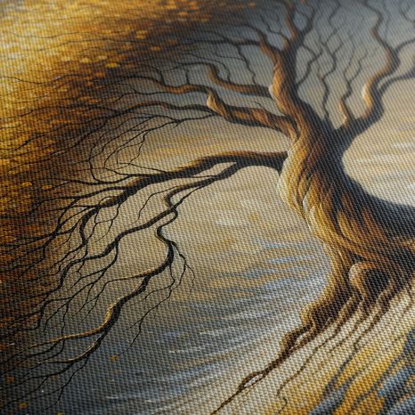 OBRAZ ZLATÝ STROM ŽIVOTA VE VĚTRU - OBRAZY STROMY ŽIVOTA - OBRAZY