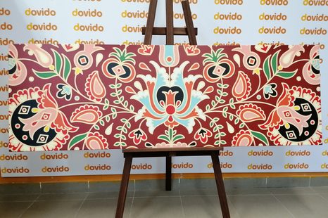 OBRAZ LIDOVÝ ORNAMENT - ABSTRAKTNÍ OBRAZY - OBRAZY