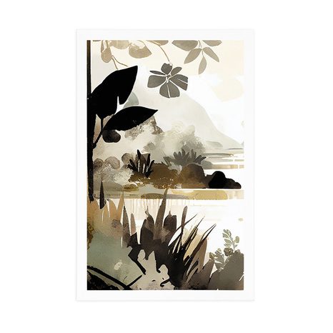 POSTER – LAGO NELLA GIUNGLA - LAGHI - POSTER