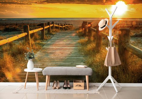 FOTOTAPETA FASCINUJÍCÍ ZÁPAD SLUNCE - TAPETY PŘÍRODA - TAPETY