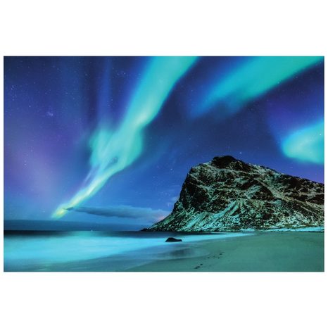 SELBSTKLEBENDE FOTOTAPETE POLARLICHT IN NORWEGEN - SELBSTKLEBENDE TAPETEN - TAPETEN