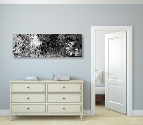 TABLEAU SUR TOILE – ART ABSTRAIT EN NOIR ET BLANC - TABLEAUX EN NOIR ET BLANC - TABLEAUX
