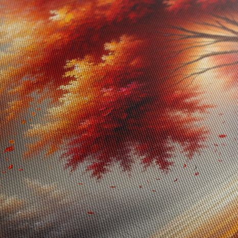 WANDBILD HERBSTBAUM DES LEBENS IM SONNENLICHT - BILDER BÄUME DES LEBENS - BILDER