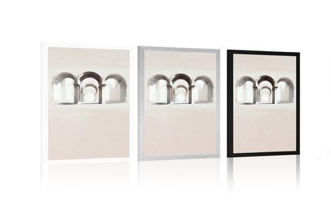 POSTER – MAGIA DEGLI ARCHI RUSTICI - CITTÀ - POSTER