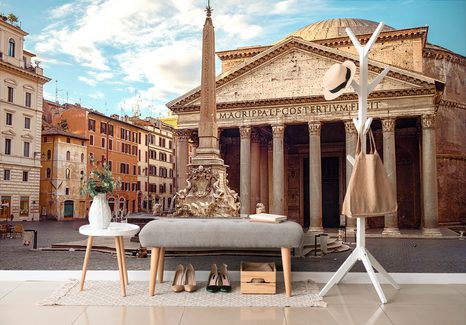 FOTOTAPETE RÖMISCHE BASILIKA - TAPETEN VON STÄDTEN - TAPETEN