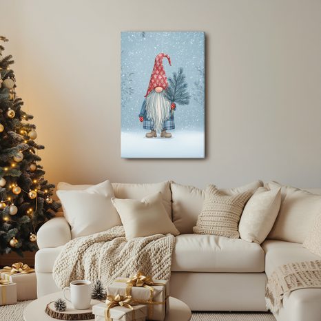 OBRAZ VÁNOČNÍ KOUZLO S TRPASLÍKEM - VÁNOČNÍ A ZIMNÍ OBRAZY - PICTURES