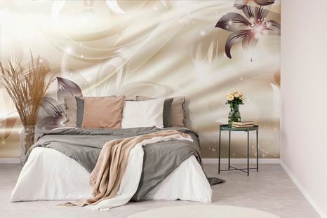 WALLPAPER BLOOMING PLEASURE - WALLPAPERS LILIES - WALLPAPERS