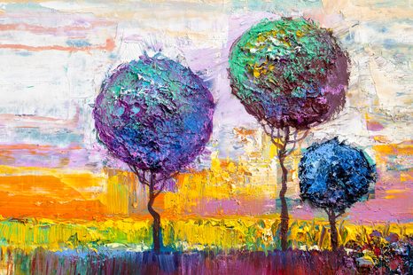 SLIKA UMETNIŠKA POKRAJINA - SLIKE NARAVE IN POKRAJINE - SLIKE