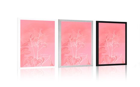 PLAKÁT ÚCHVATNÁ ROSTLINA EPIMEDIUM ALPINUM - MOTIVY Z NAŠÍ DÍLNY - PLAKÁTY