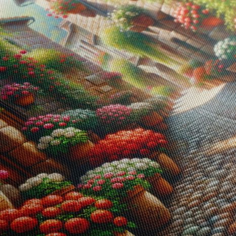 OBRAZ KVĚTINOVÁ ULIČKA - OBRAZY MĚSTA - OBRAZY