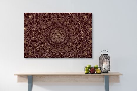 SLIKA MANDALA Z DETAJLI - SLIKE FENG SHUI - SLIKE