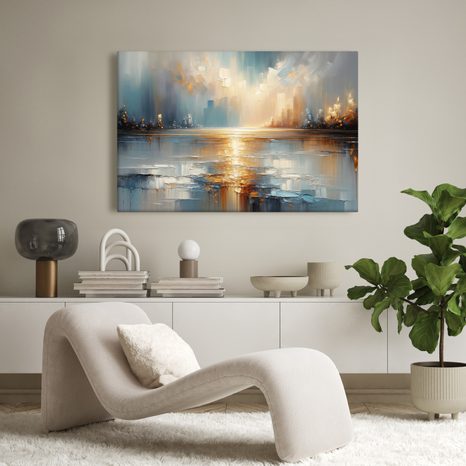 OBRAZ NADĚJE ZA OBZOREM - ABSTRAKTNÍ OBRAZY - OBRAZY