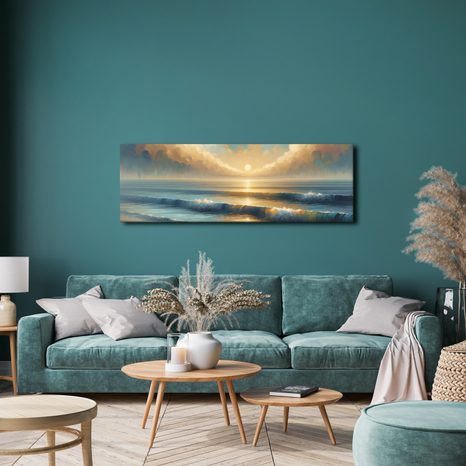 OBRAZ ROMANTICKÝ VÝCHOD SLUNCE - OBRAZY VÝCHOD A ZÁPAD SLUNCE - OBRAZY