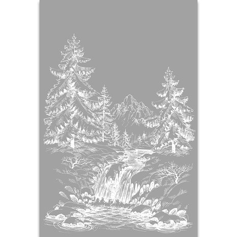 OBRAZ POHÁDKOVÁ KRAJINKA - OBRAZY LES - OBRAZY