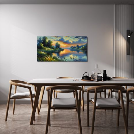 SLIKA MIRNA VODNA GLADINA - SLIKE JEZERA - SLIKE