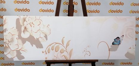 КАРТИНА НА ПЛАТНО – ВИНТИДЖ НАТЮРМОРТ С ПЕПЕРУДА - ВИНТИДЖ И РЕТРО КАРТИНИ - КАРТИНИ