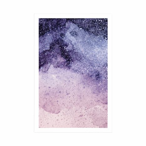 POSTER – ASTRAZIONE DEL CIELO NOTTURNO - UNIVERSO E STELLE - POSTER