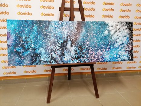 TABLOU ABSTRACȚIE DIN ACUARELĂ - TABLOURI ABSTRACTE - TABLOURI