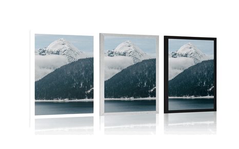 PLAKÁT ZIMNÍ KRAJINA - PŘÍRODA - PLAKÁTY