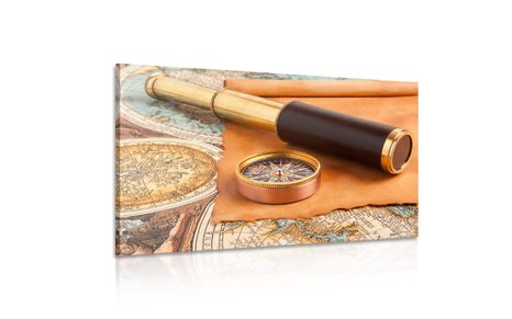 КАРТИНА НА ПЛАТНО – ЗА ПРИКЛЮЧЕНЕЦ - КАРТИНИ НА КАРТИ - КАРТИНИ