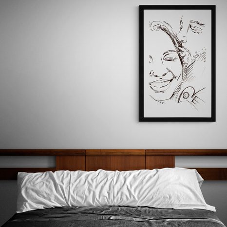 PLAKÁT S PASPARTOU KOUZLO LÁSKY - MOTIVY Z NAŠÍ DÍLNY - PLAKÁTY