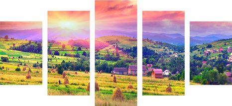 КАРТИНИ ОТ 5 ЧАСТИ – КУПИ СЕНО В КАРПАТСКИТЕ ПЛАНИНИ - КАРТИНИ НА ПРИРОДАТА И ПЕЙЗАЖИ - КАРТИНИ