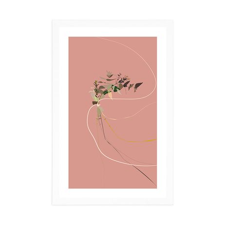 POSTER MIT PASSEPARTOUT SCHÖNHEIT DER PFLANZEN - MOTIVE AUS UNSERER WERKSTATT - POSTER