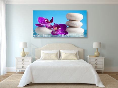 OBRAZ WELLNESS ZÁTIŠIE - OBRAZY FENG SHUI - OBRAZY