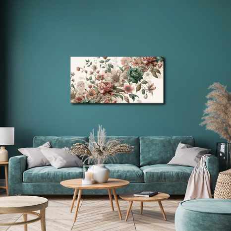 OBRAZ ROZKVETLÁ ZAHRADA - OBRAZY KVĚTŮ - OBRAZY