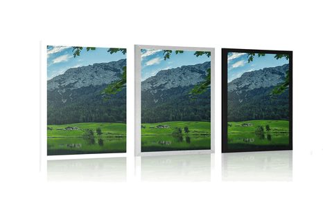 PLAGÁT ŽIVOT V HORÁCH - PRÍRODA - PLAGÁTY