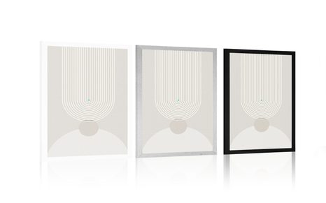 PLAGÁT MODERNÉ VZORY MID-CENTURY - MOTÍVY Z NAŠEJ DIELNE - PLAGÁTY