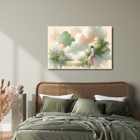 OBRAZ ŽENA V ROMANTICKEJ KRAJINE - OBRAZY ŽENY - OBRAZY