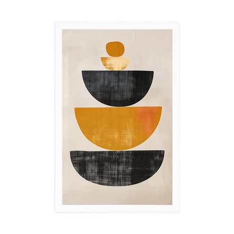 POSTER JAPANDI MIT STILVOLLEM MUSTER - JAPANDI - POSTER