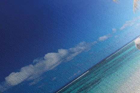 WANDBILD STRAND ANSE SOURCE - BILDER VON NATUR UND LANDSCHAFT - BILDER