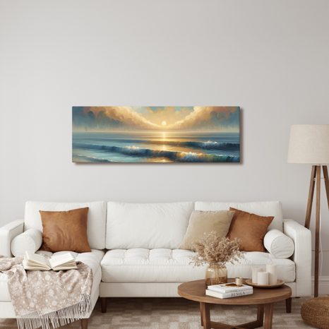 OBRAZ ROMANTICKÝ VÝCHOD SLUNCE - OBRAZY VÝCHOD A ZÁPAD SLUNCE - OBRAZY