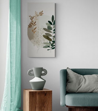 STAMPA SU TELA – PIANTINE BOHÉMIEN - QUADRI ALBERI E FOGLIE - STAMPE E QUADRI