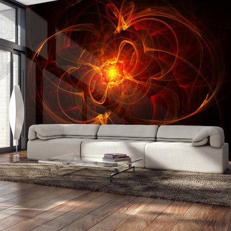 PHOTO WALLPAPER ABSTRACT FIRE