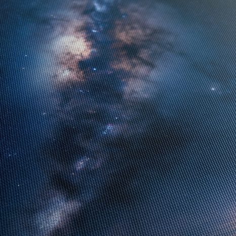 CANVASTAVLA VINTERGATAN I NATTEN - TAVLOR MED GALAXER - TAVLOR