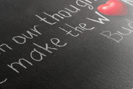 WANDBILD BUDDHAS ZITAT - BILDER MIT SPRÜCHEN UND ZITATEN - BILDER