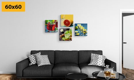 ΣΕΤ ΕΙΚΌΝΩΝ ΠΟΤΏΝ ΣΕ ΈΝΤΟΝΑ ΧΡΏΜΑΤΑ - ΣΎΝΟΛΟ ΠΊΝΑΚΕΣ - ΠΊΝΑΚΕΣ