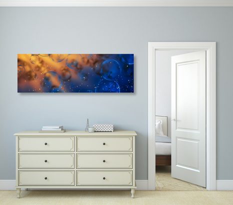 STAMPA SU TELA – BOLLE MAGICHE - QUADRI ASTRATTO - STAMPE E QUADRI