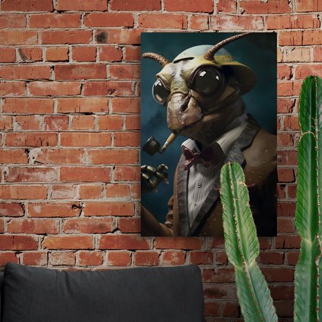 WANDBILD TIERISCHER GANGSTER AMEISE - WANDBILDER TIERISCHE GANGSTER - BILDER